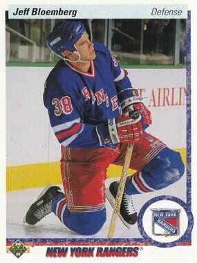 Jeff Bloemberg - 1990 Upper Deck Hockey Card